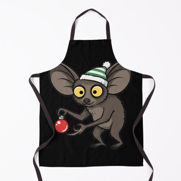 Item preview, Cute Festive Aye-Aye Lemur Christmas Ornament designed and sold by k3rstman1.