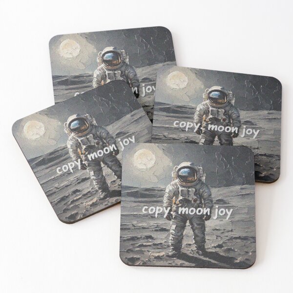 Item preview, Copy. Moon Joy – Artemis II NASA Inspired Space Aesthetic | Moon Joy Quote Cosmic Design designed and sold by Illuministique.