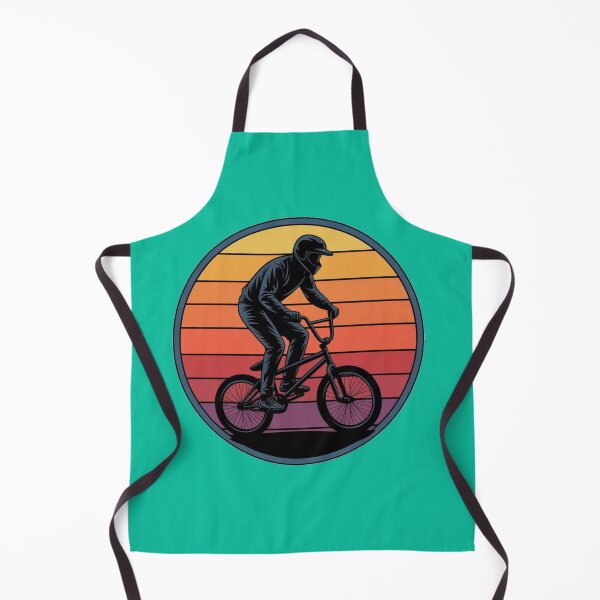 Item preview, Retro BMX Rider Vintage Style Freestyle Bike Cool Urban Design designed and sold by NatArtSA.