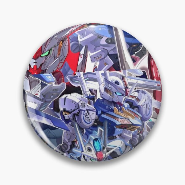 Item preview, Epic Mecha Robot Anime Collage – Futuristic Gundam Style Battle Art designed and sold by Dyan4.