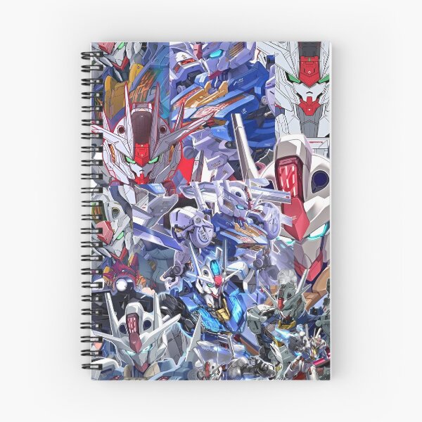 Item preview, Epic Mecha Robot Anime Collage – Futuristic Gundam Style Battle Art designed and sold by Dyan4.