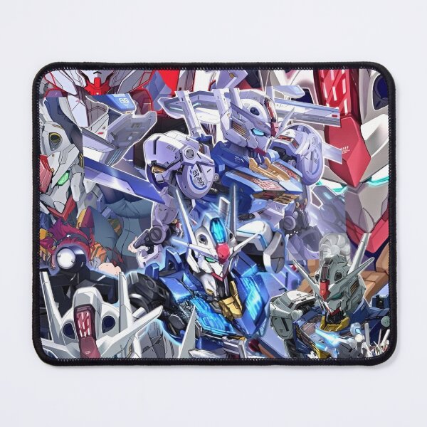 Item preview, Epic Mecha Robot Anime Collage – Futuristic Gundam Style Battle Art designed and sold by Dyan4.