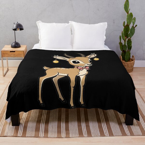 Item preview, Cute Festive Kawaii Gazelle Christmas Antelope designed and sold by k3rstman1.