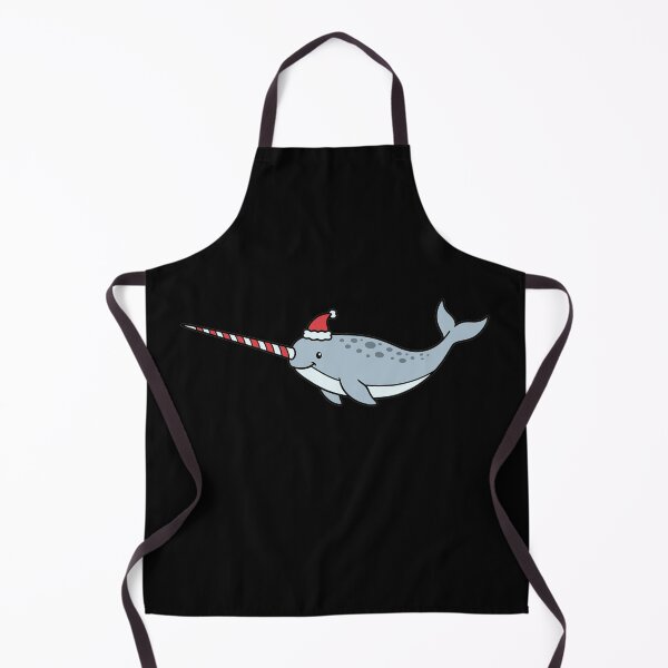 Item preview, Cute Christmas Narwhal Santa Hat Sea Unicorn designed and sold by k3rstman1.