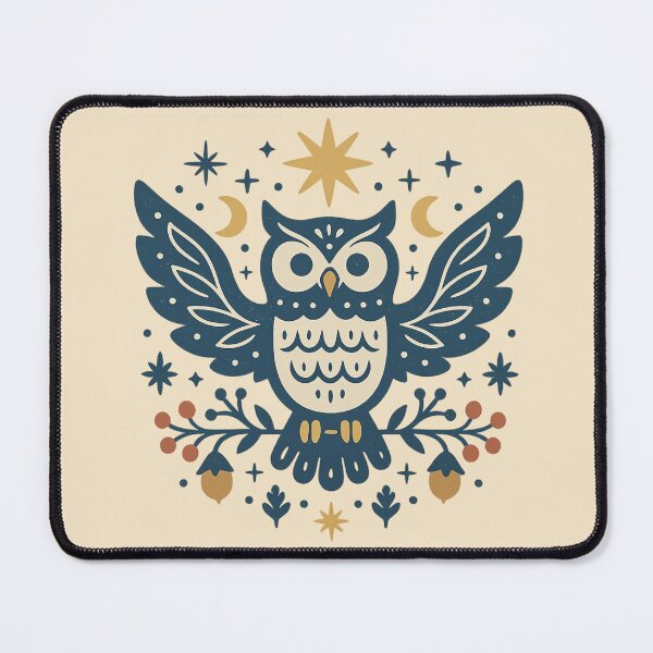 Item preview, Celestial Owl of Wisdom designed and sold by ChirpInc.