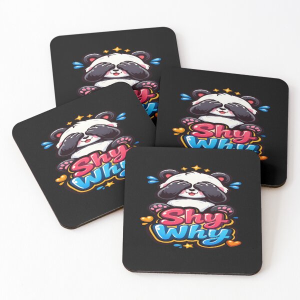 Item preview, Cute Shy Panda Kawaii Art | Adorable Bashful Character Design for Stickers & Gifts designed and sold by Bright Nest Studio.