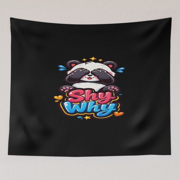 Item preview, Cute Shy Panda Kawaii Art | Adorable Bashful Character Design for Stickers & Gifts designed and sold by Bright Nest Studio.