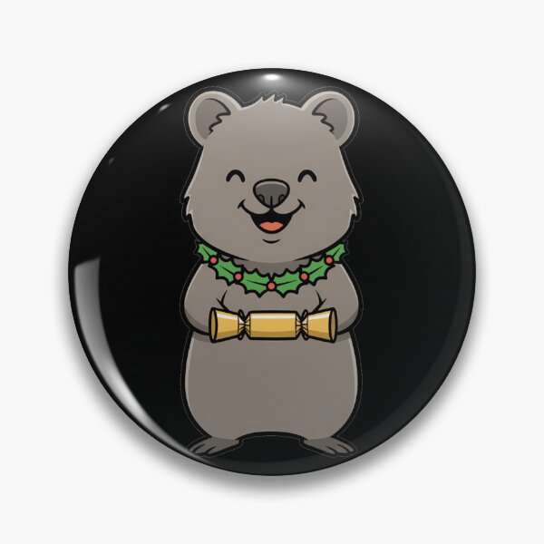 Item preview, Cute Christmas Quokka with Holiday Cracker designed and sold by k3rstman1.