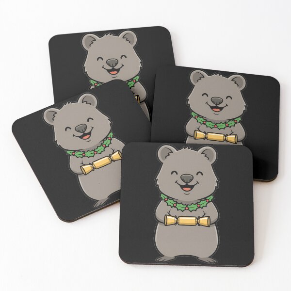 Item preview, Cute Christmas Quokka with Holiday Cracker designed and sold by k3rstman1.