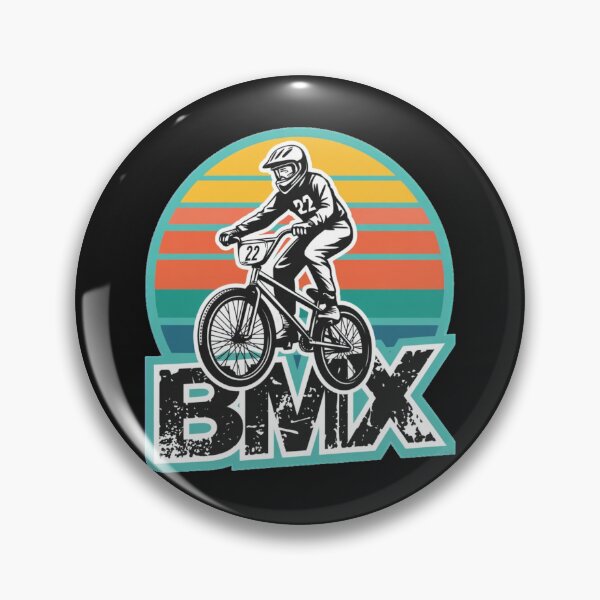 Item preview, Vintage BMX Rider Retro Freestyle Bike Old School Cycling Design designed and sold by NatArtSA.