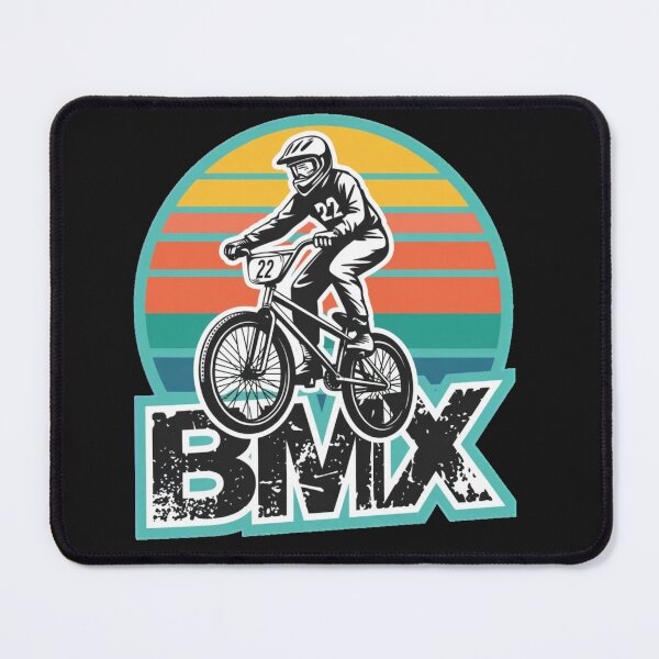 Item preview, Vintage BMX Rider Retro Freestyle Bike Old School Cycling Design designed and sold by NatArtSA.