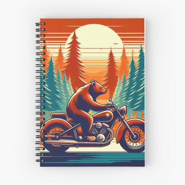 Item preview, Bear Rider – Sunset Forest Adventure designed and sold by Dogandesighn.