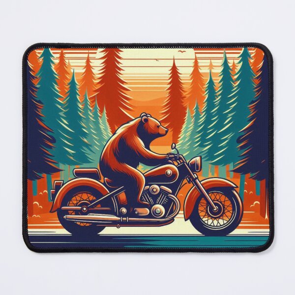 Item preview, Bear Rider – Sunset Forest Adventure designed and sold by Dogandesighn.