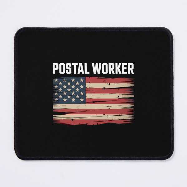 Item preview, American Postal Worker USA Flag 4th of July designed and sold by Botagazghlat.
