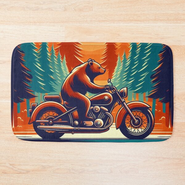 Item preview, Bear Rider – Sunset Forest Adventure designed and sold by Dogandesighn.