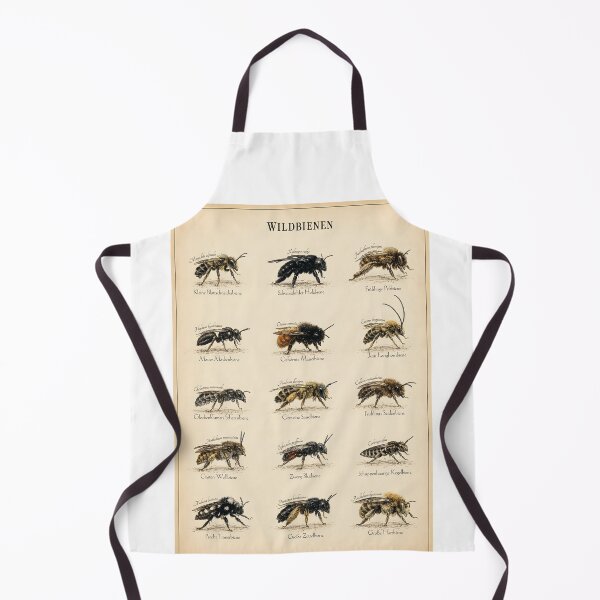 Item preview, Vintage poster of wild bees designed and sold by Nobody88.