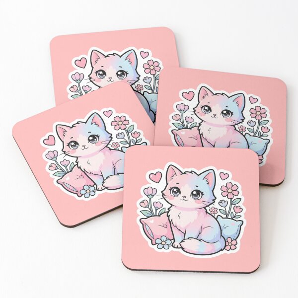 Item preview, cute kitten designed and sold by Don Dorondon Studio.