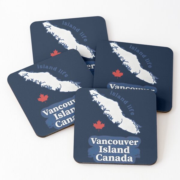 Item preview, Vancouver Island Life Cute Maple Leaf Pride  designed and sold by HowToCanadian.