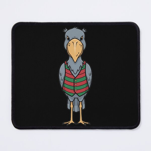 Item preview, Quirky Shoebill Stork Wearing Striped Waistcoat designed and sold by k3rstman1.