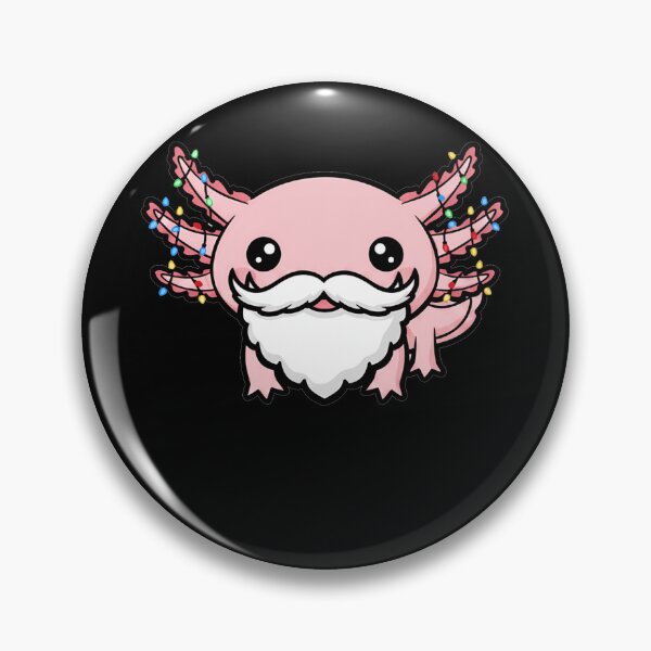 Item preview, Kawaii Santa Axolotl Holiday Christmas Lights designed and sold by k3rstman1.