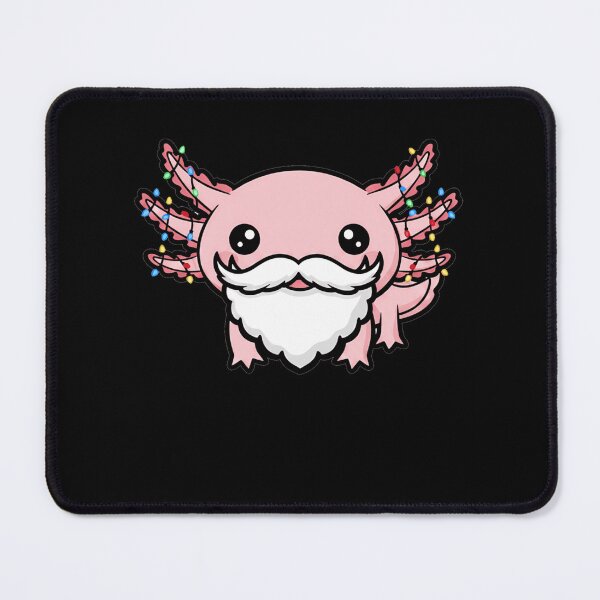 Item preview, Kawaii Santa Axolotl Holiday Christmas Lights designed and sold by k3rstman1.