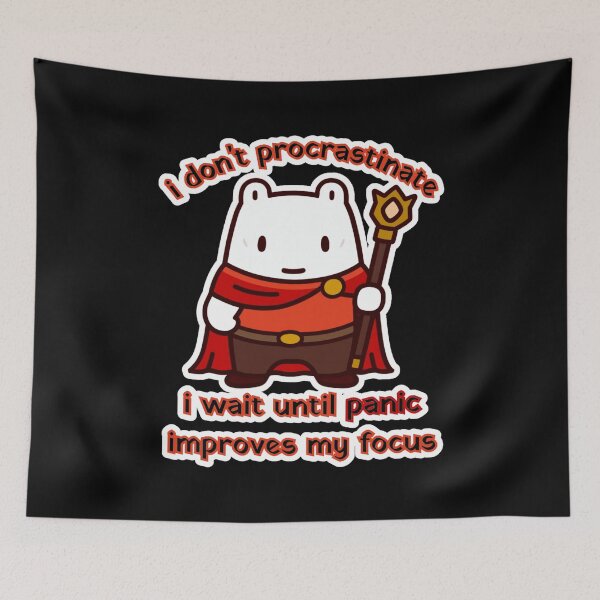 Item preview, Mibbo Crankettle - I don't procrastinate designed and sold by Newdlebobs.