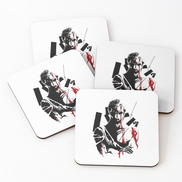 Item preview, Zoro Blood Samurai Black & Red Art designed and sold by Snowdog-Art.