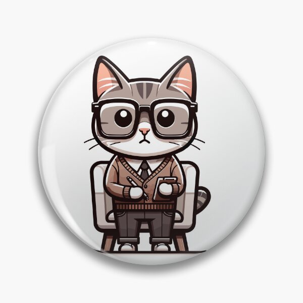 Item preview, Psychologist Cat Therapy Gift Design designed and sold by CyfroweMysli.