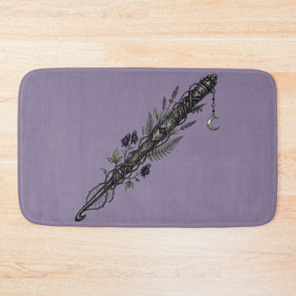 Item preview, Enchanted Crochet Hook Dark Botanical Gothic Art designed and sold by Angel Wings It.
