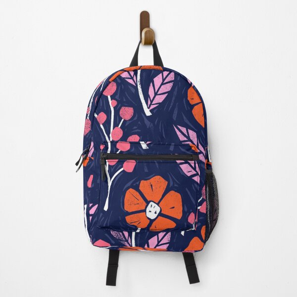 Item preview, Block Print Florals designed and sold by Red Moon Rising.