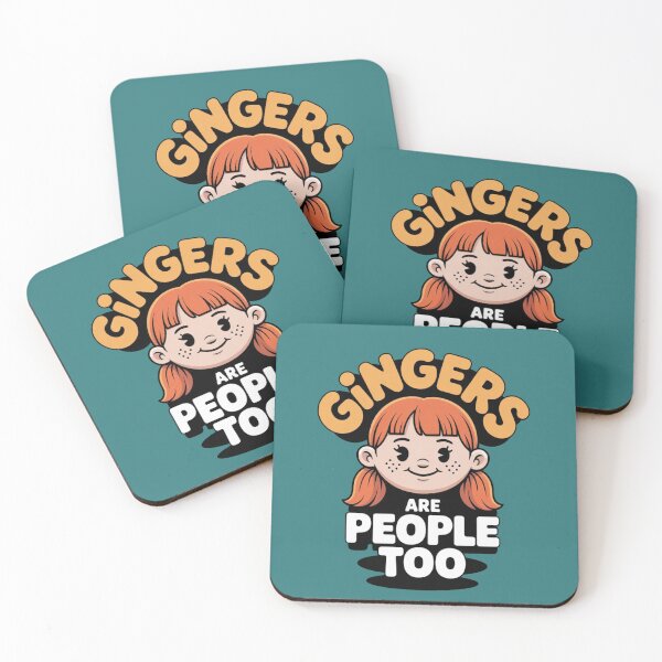 Item preview, Gingers Are People Too Funny Redhead Girl Aesthetic Design designed and sold by NatArtSA.