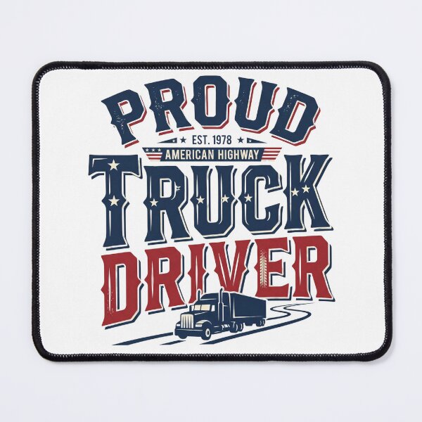 Item preview, Proud Truck Driver Vintage 05 designed and sold by cj-digital.