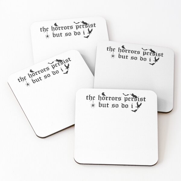 Item preview, The Horrors Persist But So Do I designed and sold by krystalRomanart.