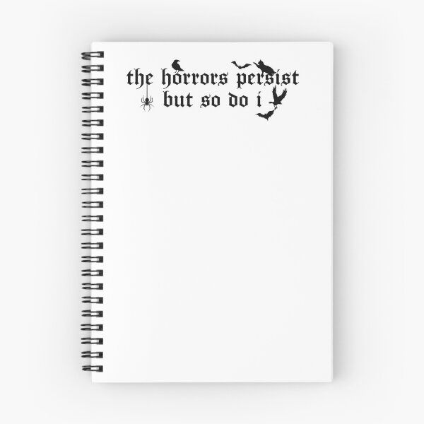 Item preview, The Horrors Persist But So Do I designed and sold by krystalRomanart.