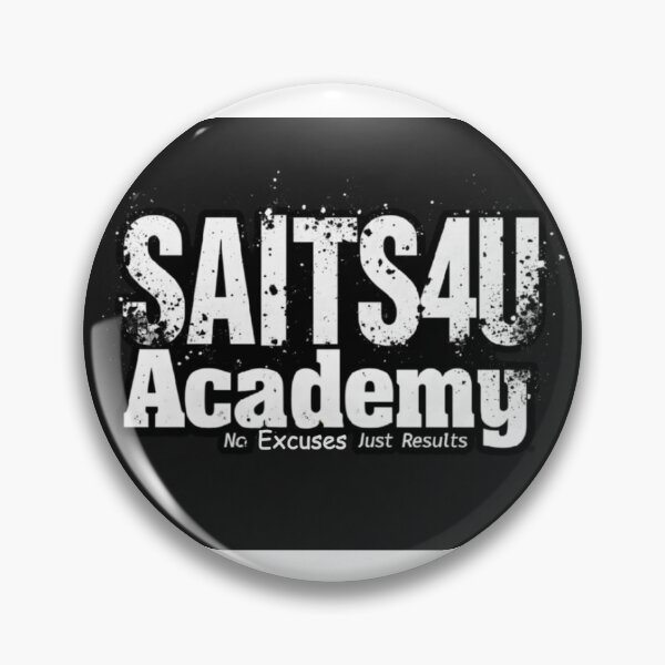 Item preview, No Excuses Just Results – Motivational Sticker designed and sold by SAITS4U Academy.