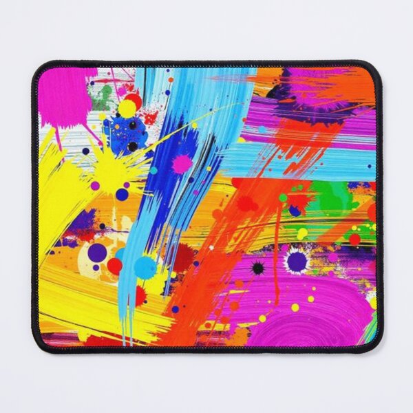 Item preview, Abstract Color Splash Canvas Print designed and sold by KAVRAO.
