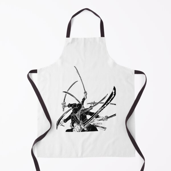 Item preview, Zoro Multi Sword Style Black Ink designed and sold by Snowdog-Art.