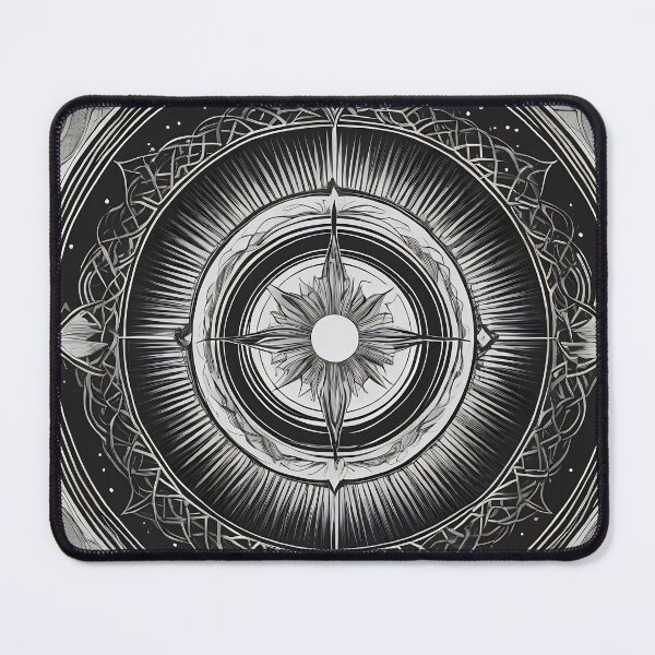 Item preview, Sacred Pattern with Elegant Symmetrical Radiant Circle Pattern Design. designed and sold by MissYouONLY.