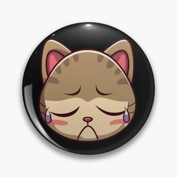 Item preview, Sad Cat Mood Relatable Design designed and sold by CyfroweMysli.