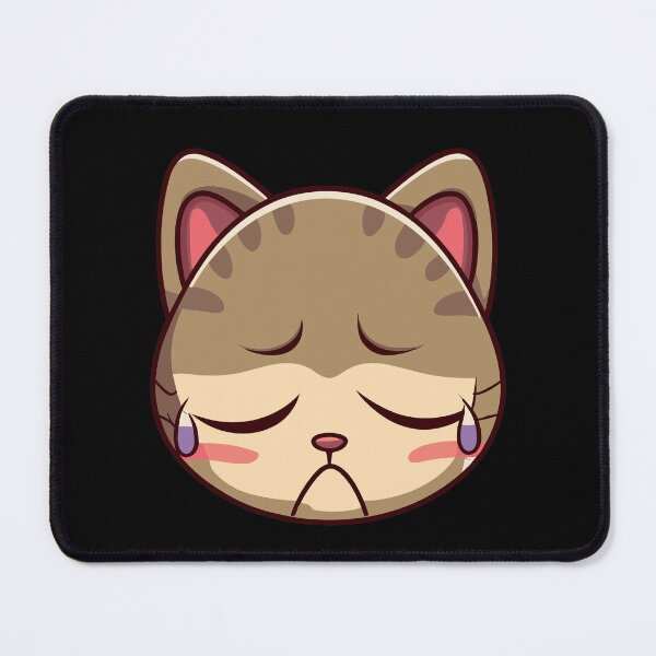 Item preview, Sad Cat Mood Relatable Design designed and sold by CyfroweMysli.