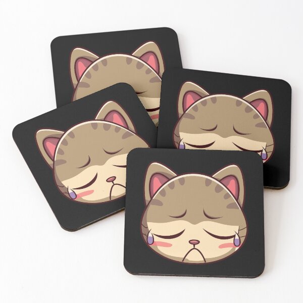 Item preview, Sad Cat Mood Relatable Design designed and sold by CyfroweMysli.