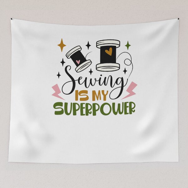 Item preview, Sewing Is My Superpower designed and sold by krystalRomanart.