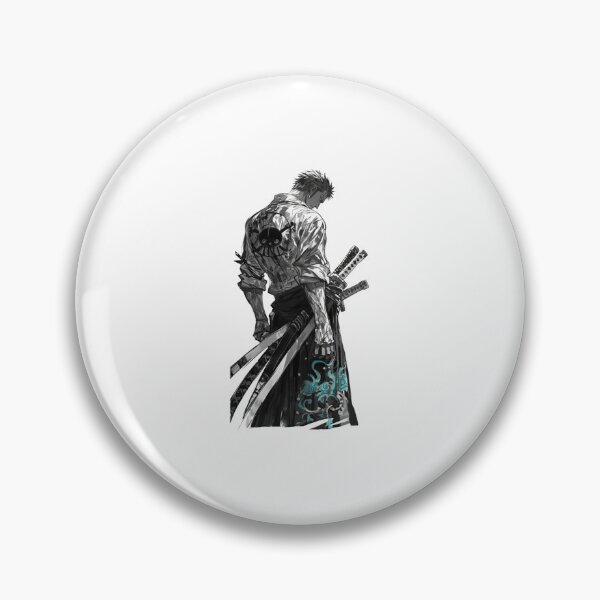 Item preview, Zoro Back Samurai Warrior designed and sold by Snowdog-Art.