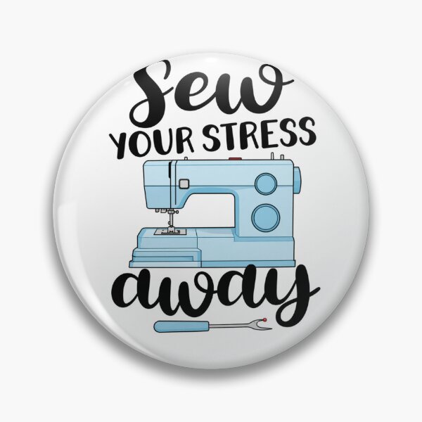 Item preview, Sew Your Stress Away designed and sold by krystalRomanart.