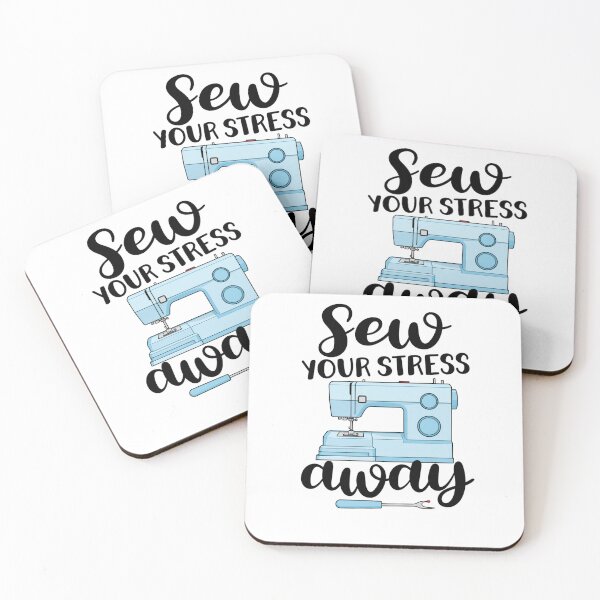 Item preview, Sew Your Stress Away designed and sold by krystalRomanart.