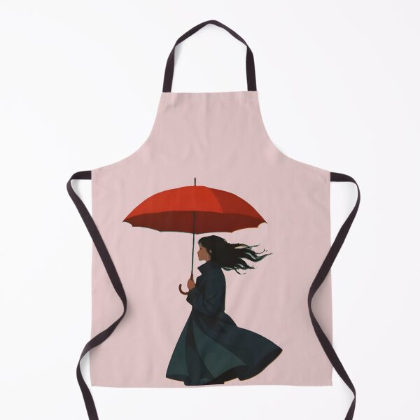 Item preview, Girl with Red Umbrella in Sky designed and sold by REIES2025.