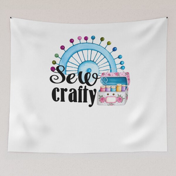 Item preview, Sew Crafty designed and sold by krystalRomanart.
