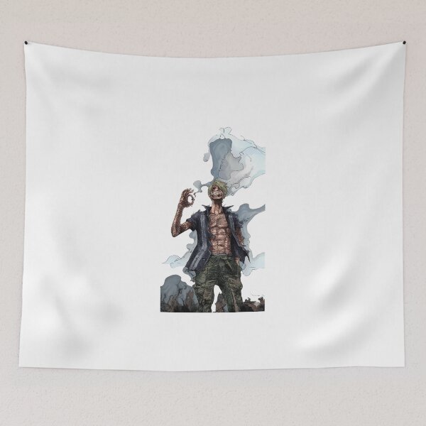 Item preview, Sanji Smoke Power Anime Style designed and sold by Snowdog-Art.