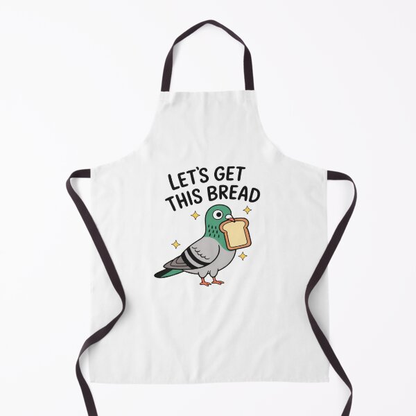 Item preview, Lets Get This Bread Cute Funny Pigeon designed and sold by krystalRomanart.