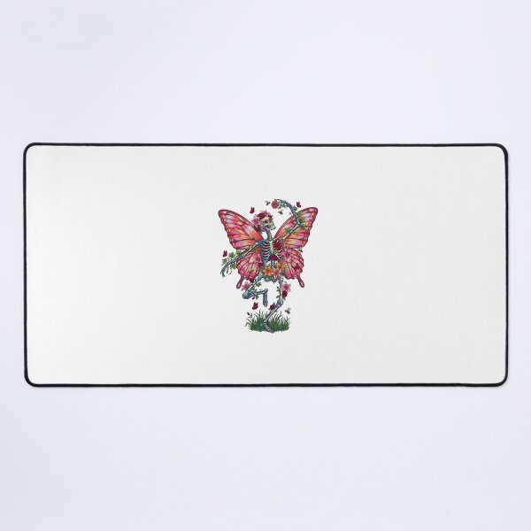 Item preview, Floral mystic skeleton dancing with joy designed and sold by ParryStickers.